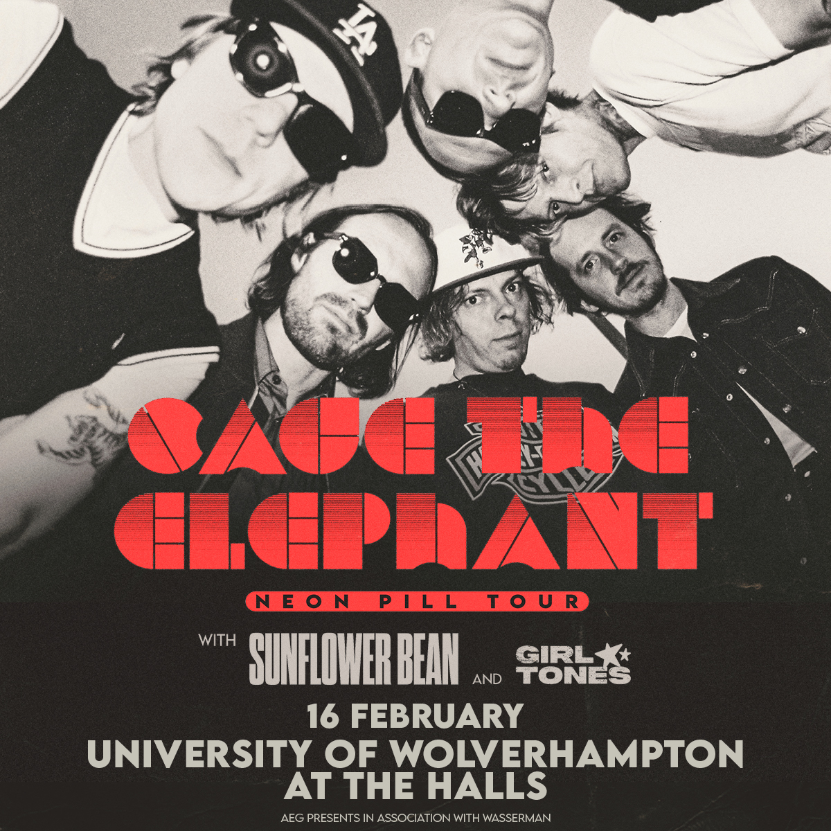 The Ticket Factory (@ticketfactory) on Twitter photo πΈ <a href="/CageTheElephant/">Cage The Elephant</a> will be heading to the <a href="/TheHallsWolves/">University of Wolverhampton at The Halls</a> on 16 February 2025, with support from <a href="/sunflower_bean/">πππππππππ ππππ</a> and <a href="/GirlTones/">GirlTones</a>!
π« Tickets are available now via w.axs.com/QgR450UIr1y πΈ <a href="/CageTheElephant/">Cage The Elephant</a> will be heading to the <a href="/TheHallsWolves/">University of Wolverhampton at The Halls</a> on 16 February 2025, with support from <a href="/sunflower_bean/">πππππππππ ππππ</a> and <a href="/GirlTones/">GirlTones</a>!
π« Tickets are available now via w.axs.com/QgR450UIr1y