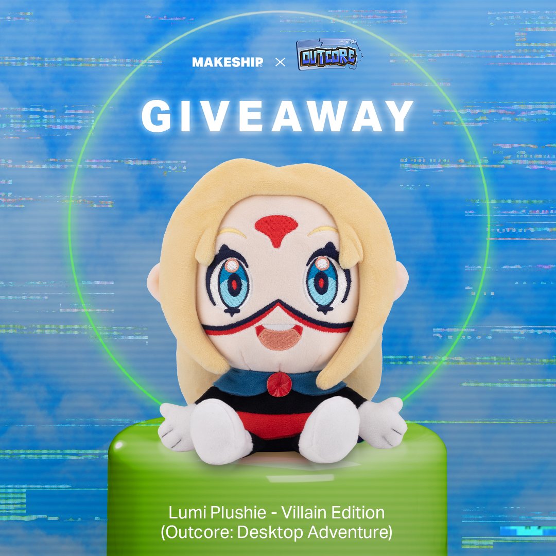 OutcoreGame's tweet photo. Villain Lumi Giveaway! Get the chance to win 1 of 2 plushies

How to enter?
1. Follow @Makeship and @OutcoreGame
2. Retweet this post
3. Let EVIL consume your heart

Winner will be selected on February 2nd https://t.co/6bmB1i7qZV