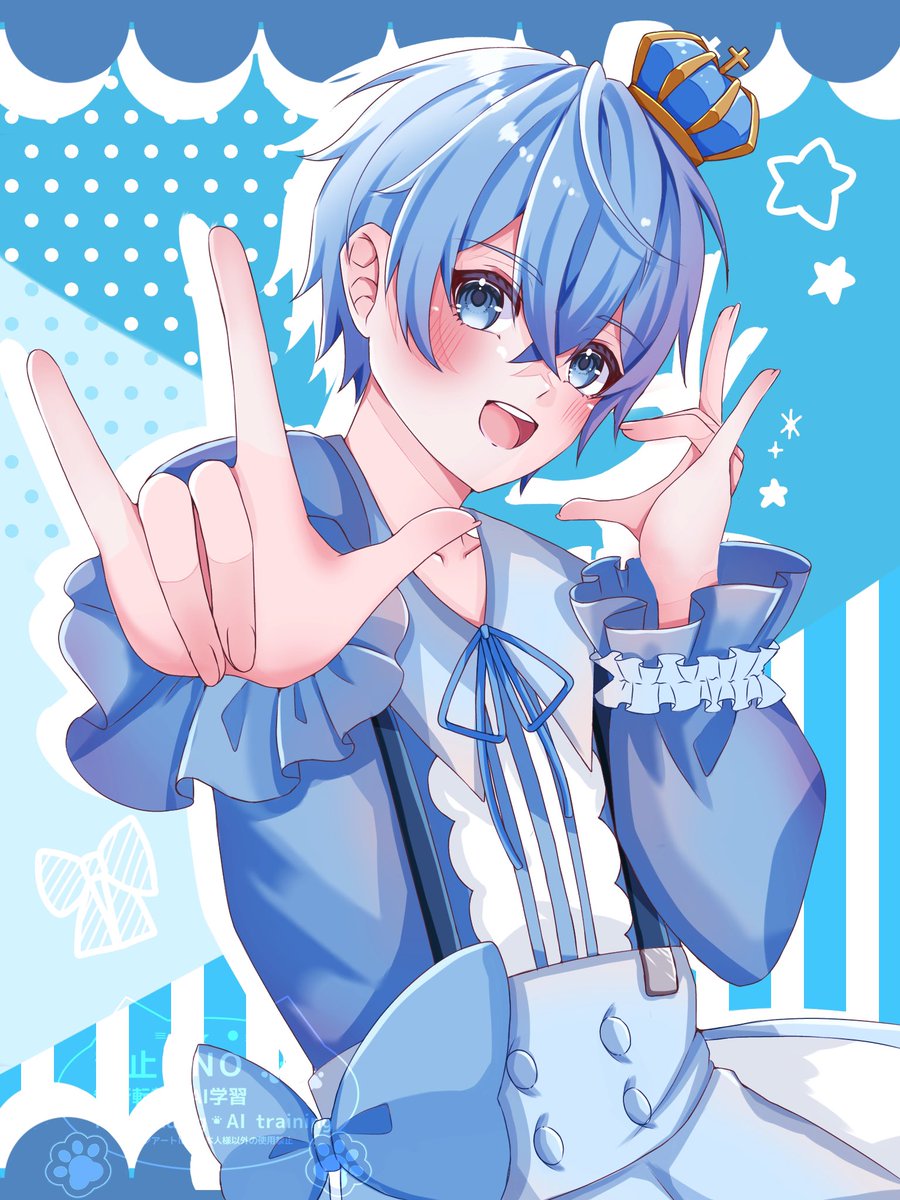 可愛いだけじゃだめですか？🩵 #ころんぎゃらりー #ころんくん