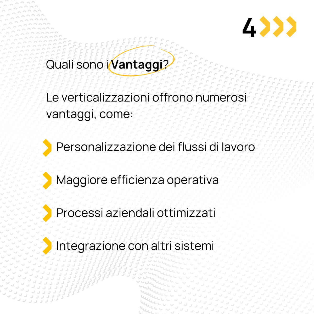 Le verticalizzazioni di #SAPBusinessOne rispondono alle esigenze specifiche di diversi settori aziendali. In questo post, facciamo chiarezza rispondendo alle #domande più frequenti su queste soluzioni 💡
Scopri le nostre soluzioni verticali: eu1.hubs.ly/H0gfxWY0

<a href="/SAP/">SAP</a>