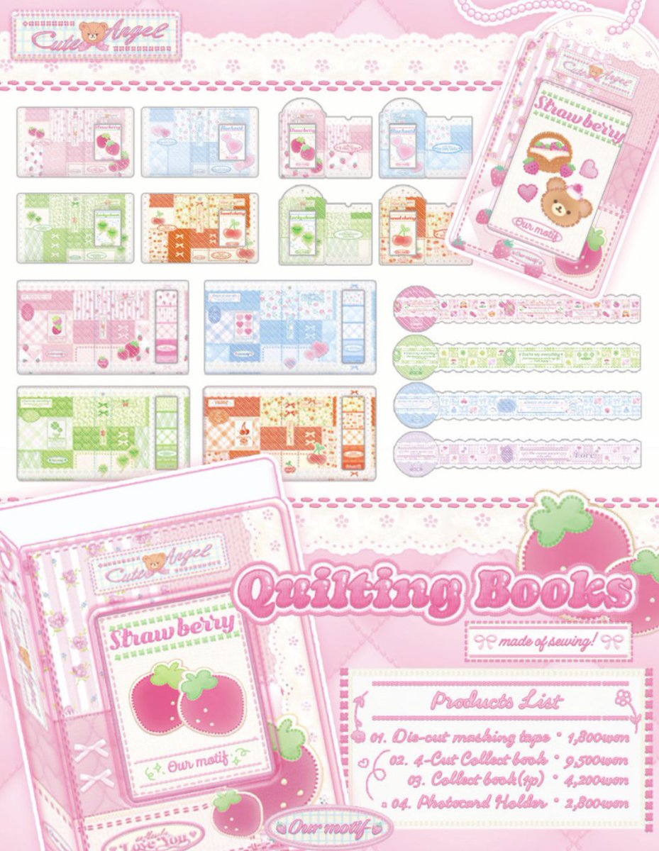 nonkhaewstore's tweet photo. pre quilting books 🍓🍒

ราคารวมส่งกลับแอร์แล้วค่ะ🇰🇷✈️
เหลือค่าส่งในไทย40.-

ถึงยอดส่งฟรีในเกาหลี = กดของให้เลย✅
🛒สั่งซื้อสอบถามทักมาได้เลยค่า

#แฟ้มการ์ด #พรีเกาหลี #ตลาดนัดBUS #ตลาดนัดsanrio #ตลา���นัดไอบึ #ตลาดนัดive #ตลาดนัดเอสป้า #ตลาดนัดแฟ้มการ์ด #collectbook https://t.co/m62JGZBE8P