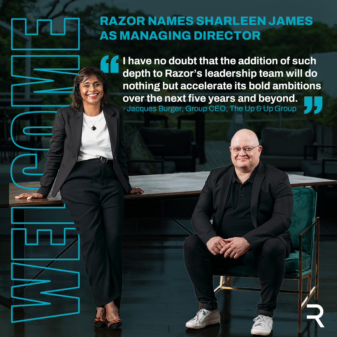 Razor PR (@razor_pr_agency) on Twitter photo <a href="/Razor_PR_Agency/">Razor PR</a> Names Sharleen James As #ManagingDirector. Co-founder <a href="/dustinchick/">Dustin Chick</a> steps up to CEO, as the five-year-old South Africa-based agency gears up for its next phase of growth.
Read <a href="/Provoke_News/">PRovoke Media</a> article: provokemedia.com/latest/article…
#PowerfulConversations #PRIndustryNews <a href="/Razor_PR_Agency/">Razor PR</a> Names Sharleen James As #ManagingDirector. Co-founder <a href="/dustinchick/">Dustin Chick</a> steps up to CEO, as the five-year-old South Africa-based agency gears up for its next phase of growth.
Read <a href="/Provoke_News/">PRovoke Media</a> article: provokemedia.com/latest/article…
#PowerfulConversations #PRIndustryNews