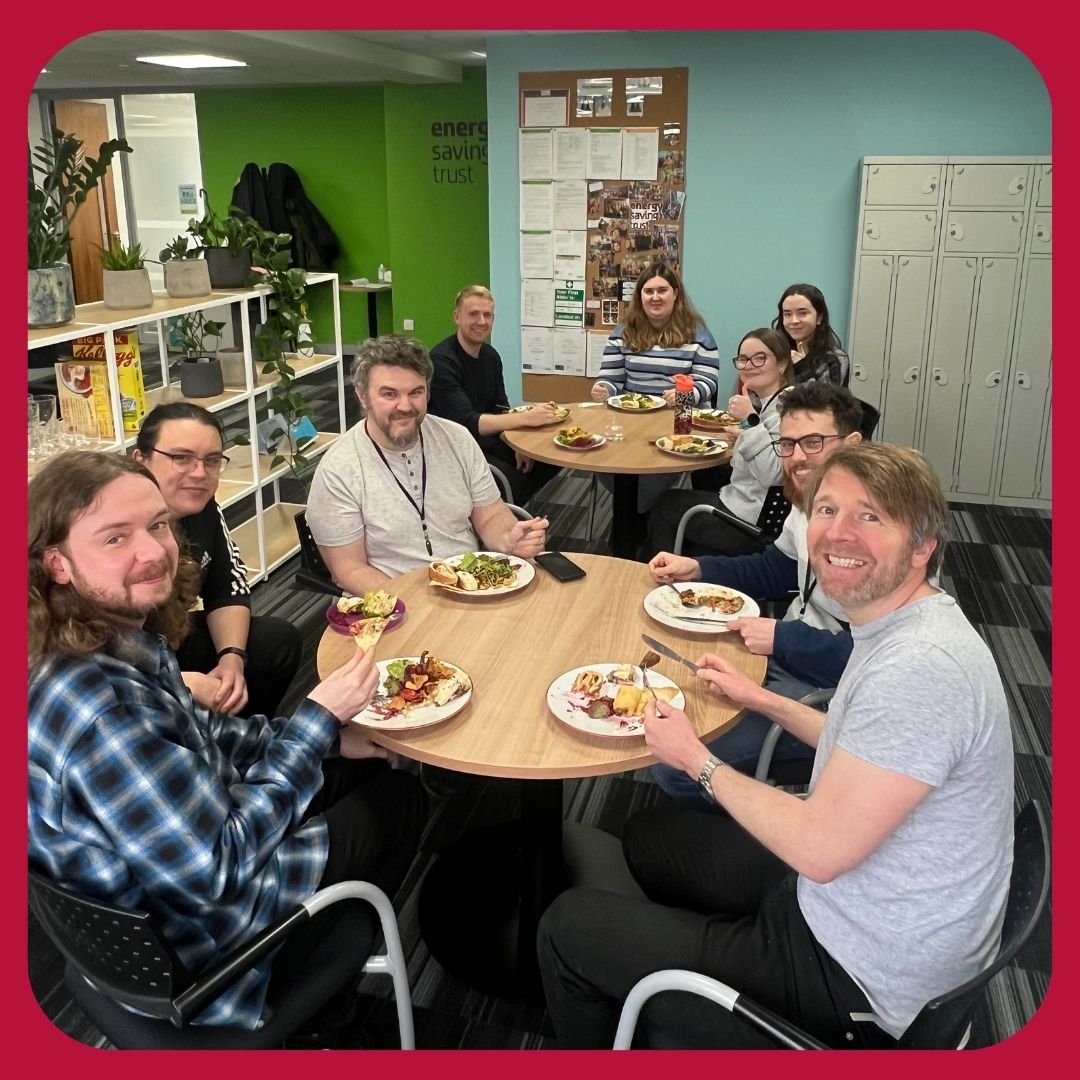 This Veganuary, our Wales sustainability group organised a vegan potluck lunch. Our colleagues prepared a feast of vegan treats, from salads and stromboli to falafel and flapjacks.

Have you tried any tasty vegan dishes lately? Share your favourite vegan dish in the comments! 👇