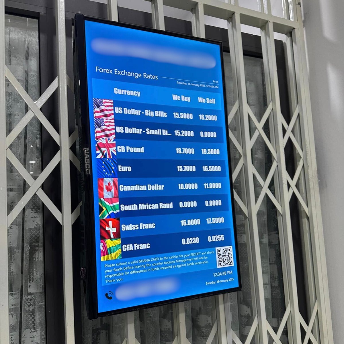 nana_doaltech's tweet image. Upgrade your forex bureau with Doaltech’s Advanced Forex Exchange Rates Board! Say goodbye to manual updates and hello to real-time accuracy. 💻✨ #ForexTech #Innovation