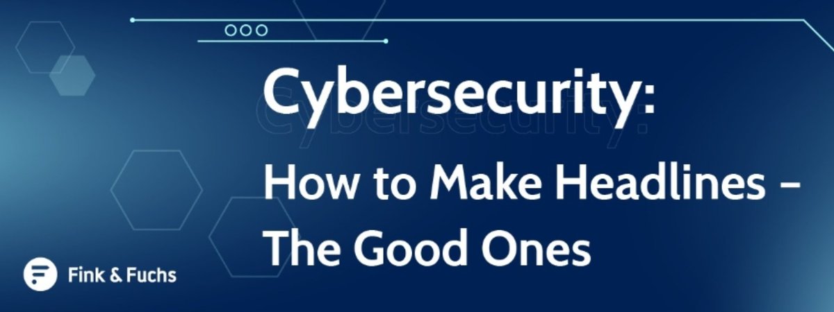 CyberSecurity: "How to Make Headlines – The Good Ones". In this exclusive #webinar, we’ll reveal proven strategies to elevate #cybersecurity companies into the spotlight of leading business media. Learn from the experts who make it happen every day. events.teams.microsoft.com/event/7c679e37…