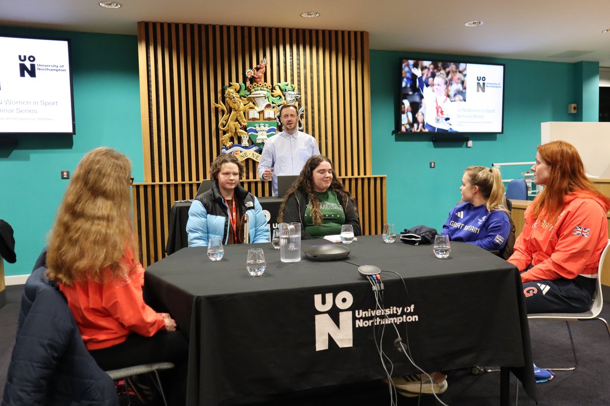 UniofNorthamptonNews (@uninhantsnews) on Twitter photo The Sports Seminar Series <a href="/UniNorthants/">UniofNorthampton</a> continues in the lead-up to <a href="/rugbyworldcup/">Rugby World Cup</a> #RWC25!
Paralympian & Olympian athletes <a href="/maisiee26/">Maisie Summers-Newton MBE PLY</a>, Georgie Brayshaw, Eliza & Scarlett Humphrey shared insight on their experiences at #Paris2024
Stay tuned for sneak peeks from the evening 👀 The Sports Seminar Series <a href="/UniNorthants/">UniofNorthampton</a> continues in the lead-up to <a href="/rugbyworldcup/">Rugby World Cup</a> #RWC25!
Paralympian & Olympian athletes <a href="/maisiee26/">Maisie Summers-Newton MBE PLY</a>, Georgie Brayshaw, Eliza & Scarlett Humphrey shared insight on their experiences at #Paris2024
Stay tuned for sneak peeks from the evening 👀