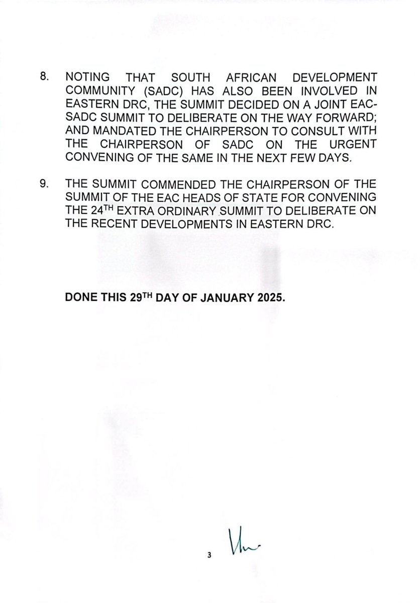 ShillahNajjuma's tweet image. The 24th Extraordinary Summit of the East African Community Heads of State convened to address the escalating crisis in Eastern DRC. Discussions focused on peace, security, and humanitarian concerns. #EACSummit #DRCrisis Morara Betting mr. chicken
Stake