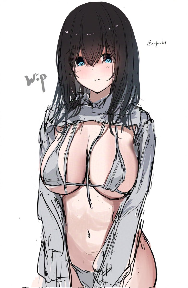 今描いてる文香のラフ(´Д` ) https://t.co/in3puxcVzW