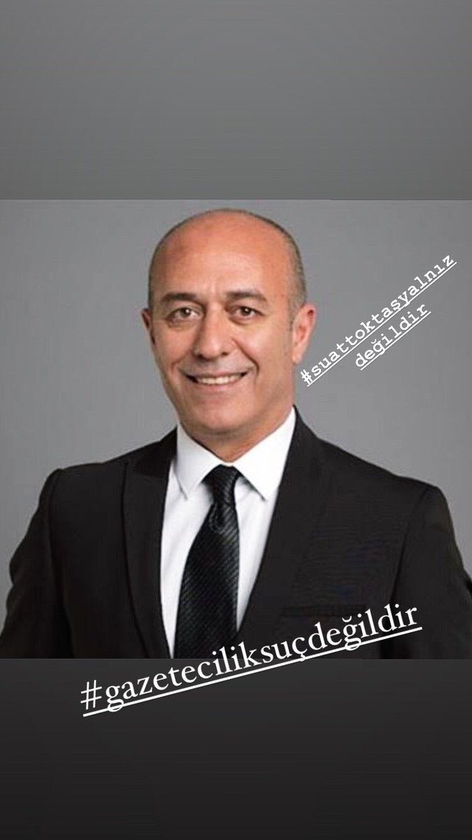 #GazetecilikSuçDeğildir #suattoktasgazetecidir