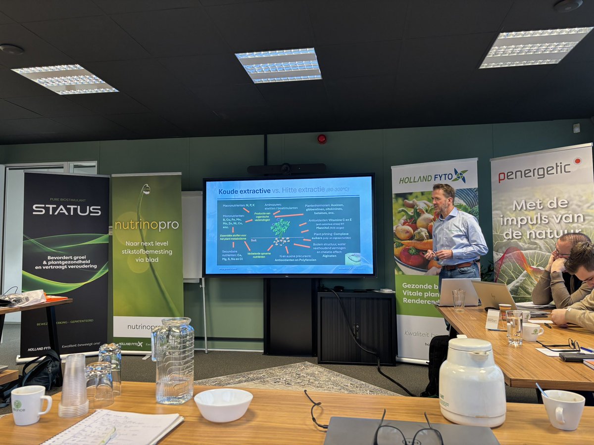 Succesvolle technische meeting “vergroening gewasbescherming” georganiseerd door Holland Fyto #kennis #weerbaartelen
