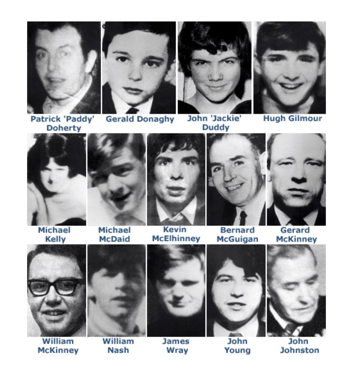 fiachramcg's tweet photo. Bloody Sunday happened 53 years ago today. 

The day innocence died. 

Thinking of all the bloody Sunday families who had loved ones murdered and injured.
Always remembered. https://t.co/vCeUNkyo3O