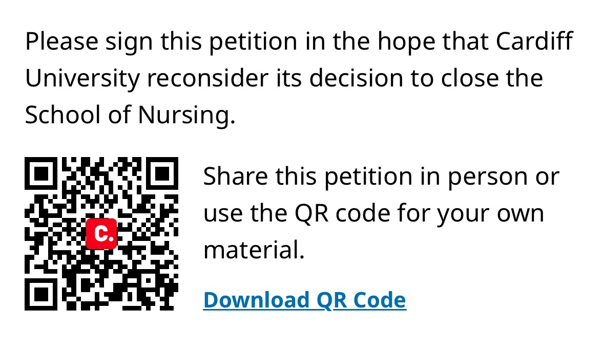V.Prof Joanne Bosanquet MBE RN FRCN FQICN 🏳️🌈 (@mrsbosanquet) on Twitter photo Save Cardiff University School of Nursing - Sign the Petition. chng.it/XZ4tkfTsRf via <a href="/UKChange/">Change.org UK</a>
<a href="/theRCN/">The RCN</a> <a href="/RCNWales/">Royal College of Nursing Wales</a> <a href="/councilofdeans/">Council of Deans of Health</a> <a href="/CNOWales/">Sue Tranka 💙 RN,FQNI</a> <a href="/ProfessorAisha/">Professor Aisha Holloway FRCN FNMRCSI (Ad Eundem)</a> <a href="/rcni/">RCNi: the life-long learning partner for nurses</a> <a href="/TheQNI/">The Queen's Nursing Institute</a> <a href="/NursingTimes/">Nursing Times</a> <a href="/PhiMuChapter/">Phi Mu Chapter</a> <a href="/nmc/">NameMC Cringe</a> We need an urgent UK-wide response. Save Cardiff University School of Nursing - Sign the Petition. chng.it/XZ4tkfTsRf via <a href="/UKChange/">Change.org UK</a>
<a href="/theRCN/">The RCN</a> <a href="/RCNWales/">Royal College of Nursing Wales</a> <a href="/councilofdeans/">Council of Deans of Health</a> <a href="/CNOWales/">Sue Tranka 💙 RN,FQNI</a> <a href="/ProfessorAisha/">Professor Aisha Holloway FRCN FNMRCSI (Ad Eundem)</a> <a href="/rcni/">RCNi: the life-long learning partner for nurses</a> <a href="/TheQNI/">The Queen's Nursing Institute</a> <a href="/NursingTimes/">Nursing Times</a> <a href="/PhiMuChapter/">Phi Mu Chapter</a> <a href="/nmc/">NameMC Cringe</a> We need an urgent UK-wide response.