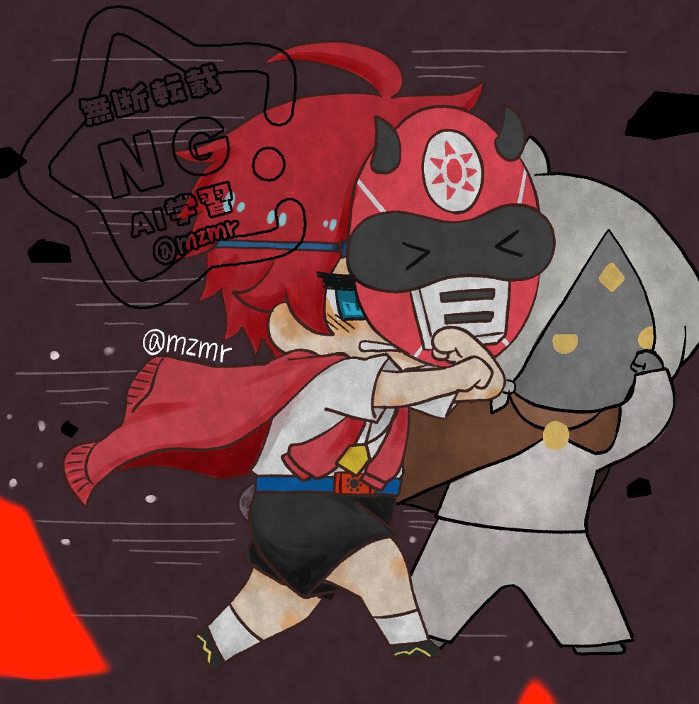 まいごえんFA再掲② クロスオーバーとマモリン未満 | 翠茄❁⃘*.ﾟC107