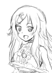 OpenP_Bibouroku's tweet photo. サモンナイト4のリシェルの前髪についてずっと悩んでた https://t.co/5Y6omLen77
