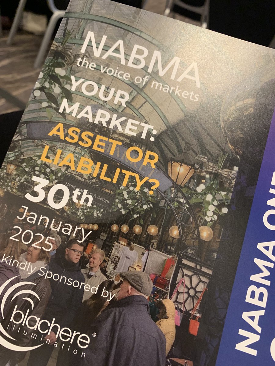 St Neots Council (@stneotscouncil) on Twitter photo Our Events & Communications Officer is at the annual <a href="/NABMA_Markets/">NABMA Markets UK</a> conference today, networking and gathering insights to help shape our own future Farm & Craft Market.
Follow along for updates throughout the day as we learn, get inspired. #MarketsMatter #YourMarketYourVoice Our Events & Communications Officer is at the annual <a href="/NABMA_Markets/">NABMA Markets UK</a> conference today, networking and gathering insights to help shape our own future Farm & Craft Market.
Follow along for updates throughout the day as we learn, get inspired. #MarketsMatter #YourMarketYourVoice