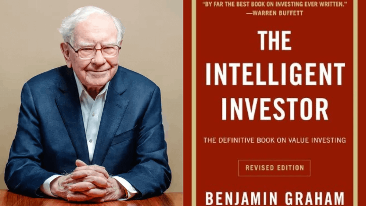 الكتاب الذي غيّر تفكير وارن بافيت و كيفية استثماره:
"المستثمر الذكي"
قرأه أول مره عندما كان في عمر ال 19 عام
يوصي دائما بافيت بقراءة الفصلين رقم 8 و 20(الدرس 3 و 4)
في السلسلة التالية أهم 7 دروس من كتاب المستثمر الذكي