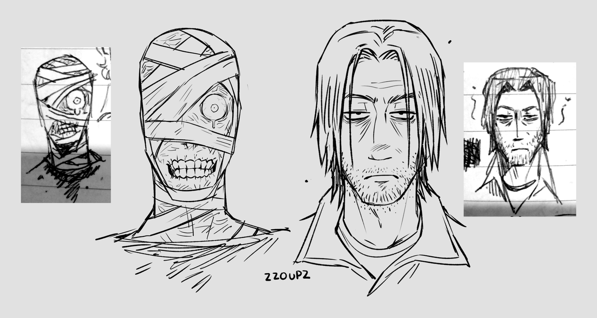 zoopityscoopz's tweet photo. redrew these for comparison https://t.co/bCUCQpIXBn