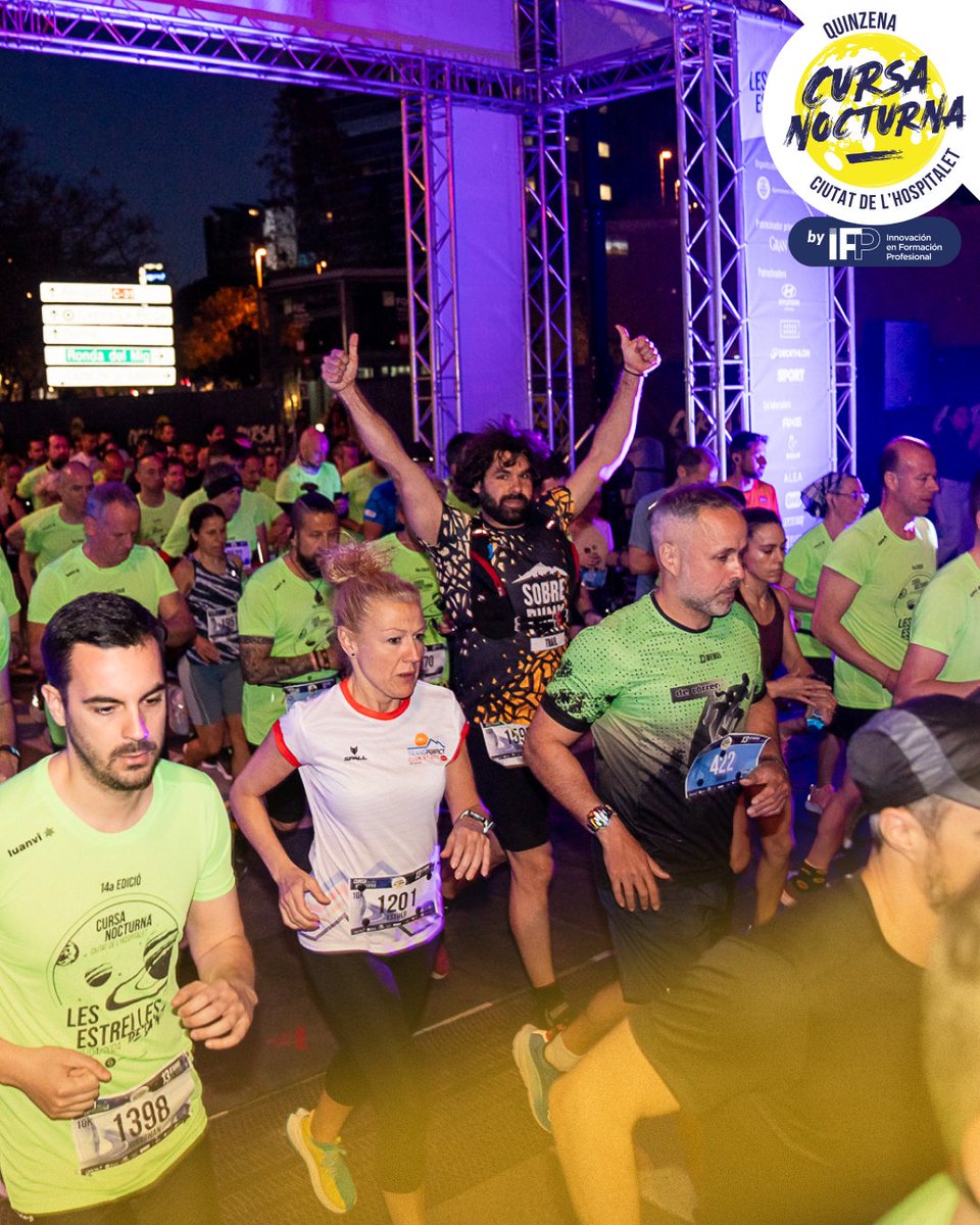 🏃‍♀️Ja us podeu inscriure a la Cursa Nocturna de L'Hospitalet by IFP!

🥰Us convidem a gaudir de l'esport, de L'Hospitalet i de la celebració dels 100 anys de la ciutat! 

🌃Una nit per a la història!

ℹ️ tuit.cat/t9nxl
#EsportsLH