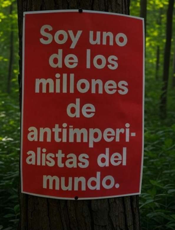 Yaramsi3's tweet photo. 🔔🔔🔔 Yo soy antimperialista!!!
@DeZurdaTeam_ https://t.co/rdqcZwsYes