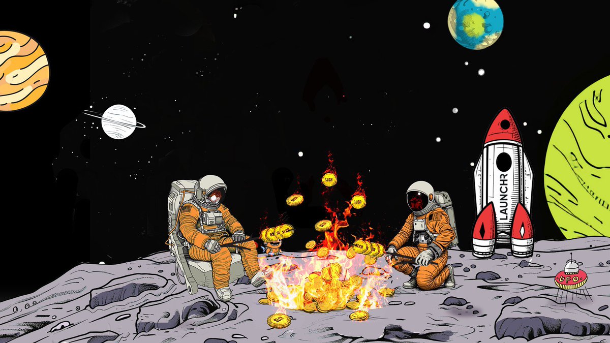 GM #LaunchRs! 

Should we burn some $LCR tokens? 👀🔥