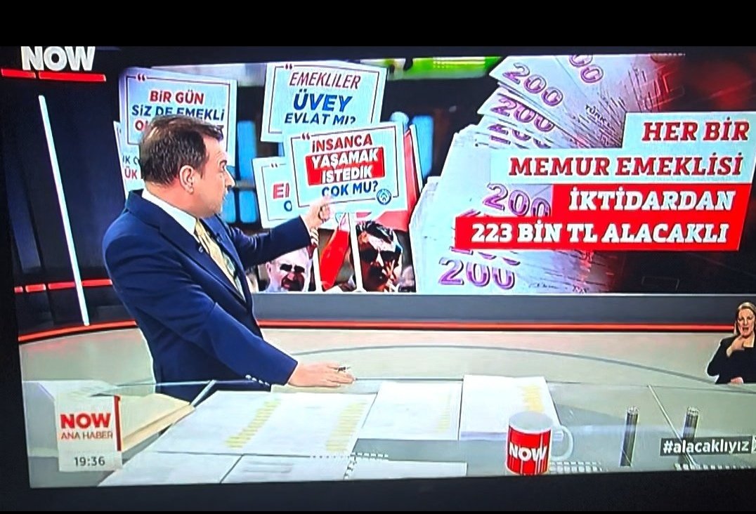 375 KHK ek 40. maddesiyle SEYYANEN ZAM Hakkına el konulan #EmekliMemur  
 223 bin TL alacaklıdır 
💥Aylık 16000TL 
Memura verilen ilave ek ödeme kök maaşlara yansıtılarak  #MemurEmeklisineAdalet sizliğe son verilmelidir❗
<a href="/CHPTBMMGrubu/">CHP TBMM</a> 
<a href="/chptbmm/">CHP TBMM Grup Başkanlığı</a> 
<a href="/gamzetascier/">Gamze ŞENGEL TAŞCIER</a> 
@VolkanDemirCHP