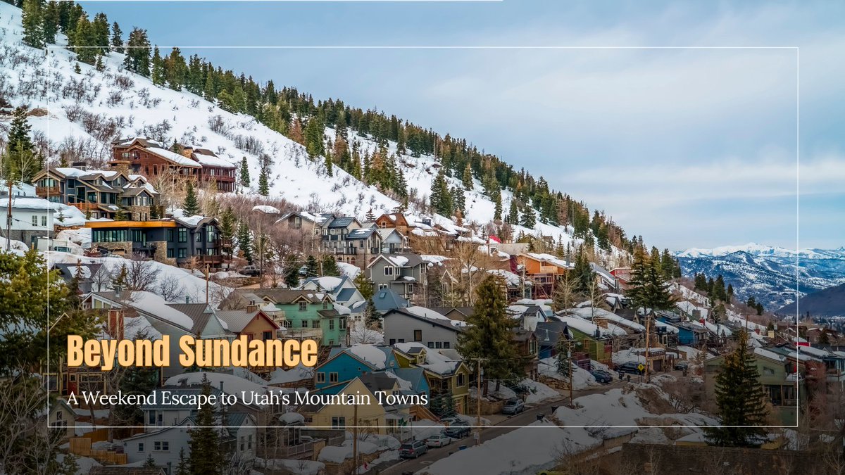 #SundanceFilmFestival kicks off the fun in Utah every January, but Park City and Midway offer even more! Adventure, history, and stunning views await – tap the link for the details! 🚗💨 tinyurl.com/5ntxhr3s

#GoRoadTravel #Travel #VisitUtah