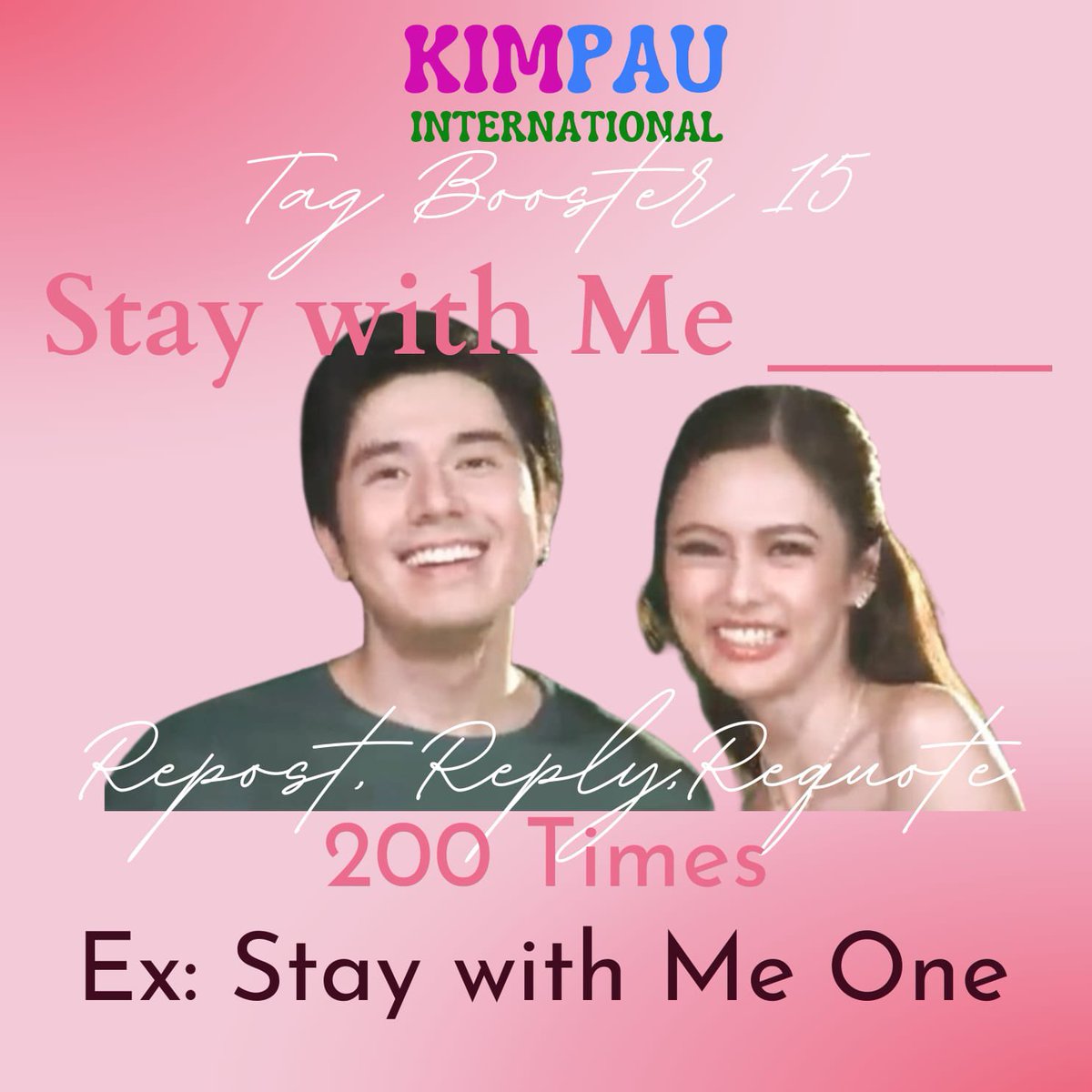 Iam_Shazza88's tweet photo. Tag booster one

KIMPAU APerfectPAIR https://t.co/yCmH6adfFs