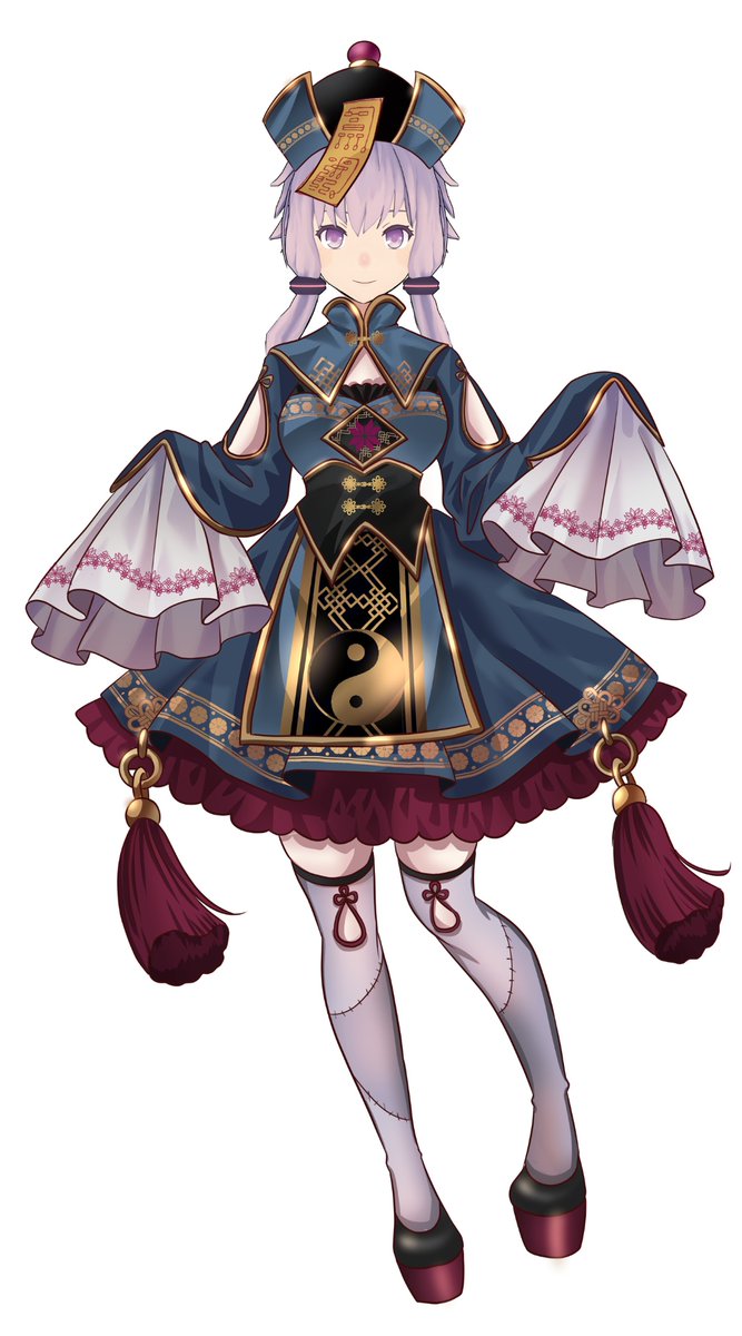 rokirokidan's tweet photo. #VTuber素材
#フリー素材
#VTuberAssets
#キョンシー

※使用時にはRT等してくださると、他の人にも広まり皆が使えるので、そうしてくれると助かります
フォローして貰えると、なんて素敵なVさんなのだろう！と感動してやる気に繋がります♡
使用してくれてるの全部は見れてませんが、コーディネートして使ってくれてるの嬉しいです。ありがとうございます。

※素材そのものを転売、再配布NGですが
ご自分のVの体に着用して使用する場合は商用利用、配信、配布物への利用、ご自身のカラーに合わせての色変更OKです。

他素材集
https://t.co/Nm203UcHYa