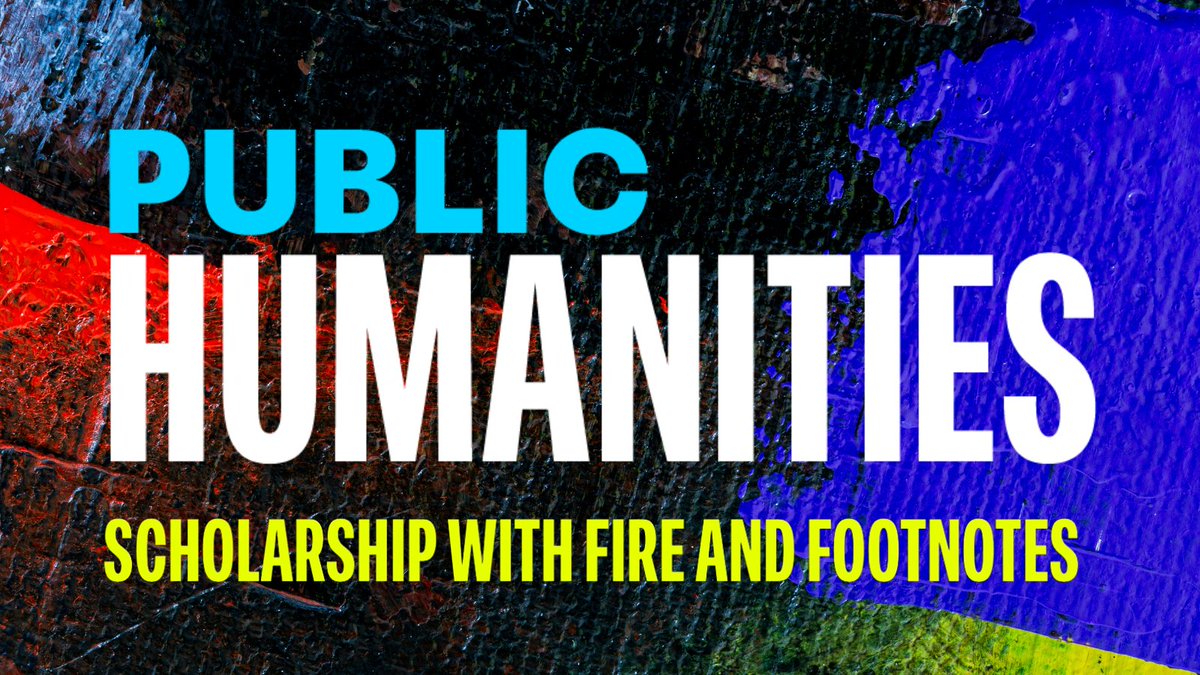 Cambridge UP - Literature & Performance (@cup_litperform) on Twitter photo Check out #Cambridge seminar '#PublicHumanities Launch | The Manifesto Issue', hosted by <a href="/zoebulaitis/">Zoe Hope Bulaitis / @zoebulaitis.bsky.social</a> and <a href="/DrJeffreyWilson/">Jeffrey R. Wilson</a>. β‘οΈ cup.org/3WlvHXE
Hear authors share insights from their articles and set an agenda for public humanities in the decades ahead. #openaccess Check out #Cambridge seminar '#PublicHumanities Launch | The Manifesto Issue', hosted by <a href="/zoebulaitis/">Zoe Hope Bulaitis / @zoebulaitis.bsky.social</a> and <a href="/DrJeffreyWilson/">Jeffrey R. Wilson</a>. β‘οΈ cup.org/3WlvHXE
Hear authors share insights from their articles and set an agenda for public humanities in the decades ahead. #openaccess