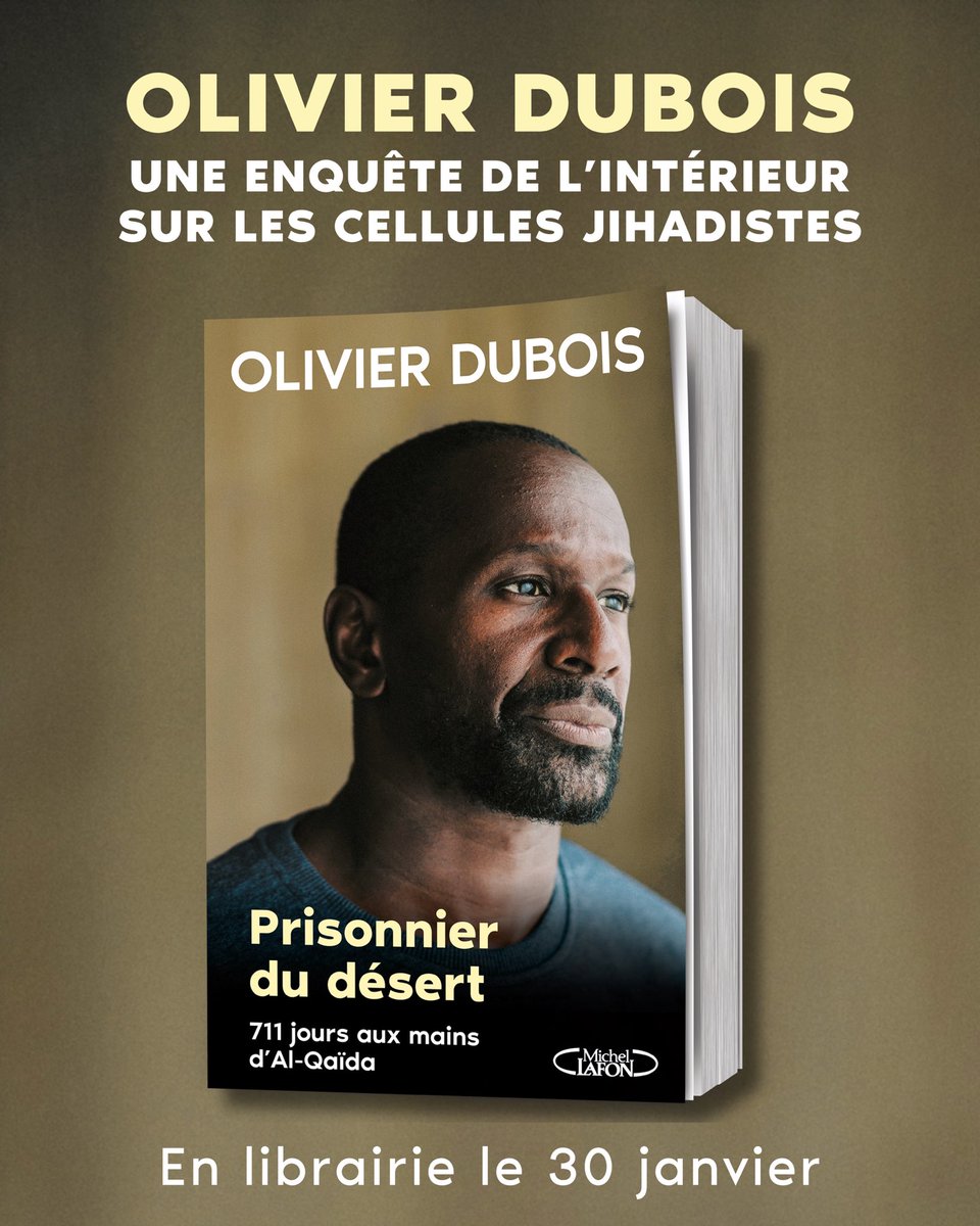 Enchaîné dans le désert, une question me hantait : 'Quand et comment tout cela finira ?' Dans mon #livre 'Prisonnier du désert', je raconte mes 711 jours aux mains d'Al-Qaïda au #Mali. Une plongée vertigineuse dans les coulisses du jihad au #Sahel. 

amzn.eu/d/egLD3dW