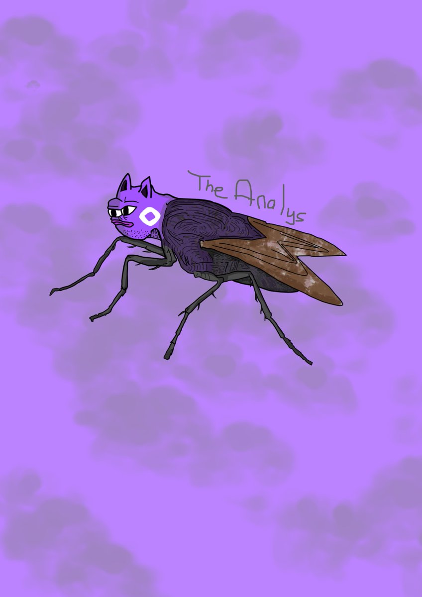 theanalys's tweet photo. @monad_xyz  @turknads TheAnalys is here to buzz some insights! 🪰💜
While exploring the world of Monad, I wanted to showcase my creative side, and here’s the Monad Fly! 🖤💜 Every detail represents the power of vision and my passion for data.
I’m ready to earn my next role with this fly! 

@mikeinweb