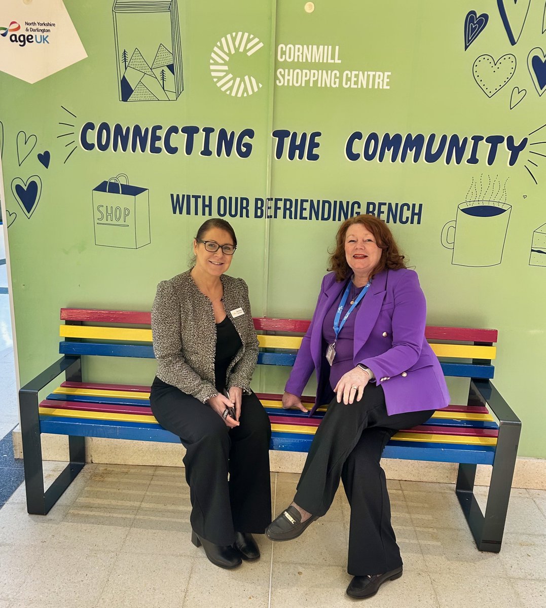 💙 The Befriending Bench is Back! 💙

The Befriending Bench has returned to the <a href="/CornmillCentre/">Cornmill Centre</a>, #Darlington, offering a friendly space for conversation and connection.

Meet the team at the bench on the 1st Thursday of each month, 10am – 4pm.

#BefriendingBench #EndLoneliness