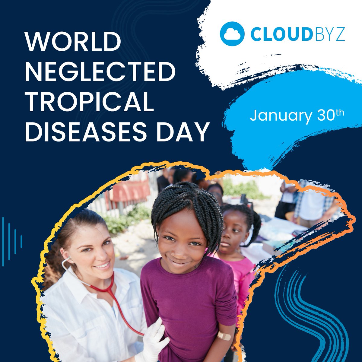 Did you know? Neglected tropical diseases affect millions but often go unnoticed. At Cloudbyz, we're shining a light on these forgotten illnesses. Awareness sparks action, and action brings change. #WorldNTDDay #NeglectedDiseases #Cloudbyz