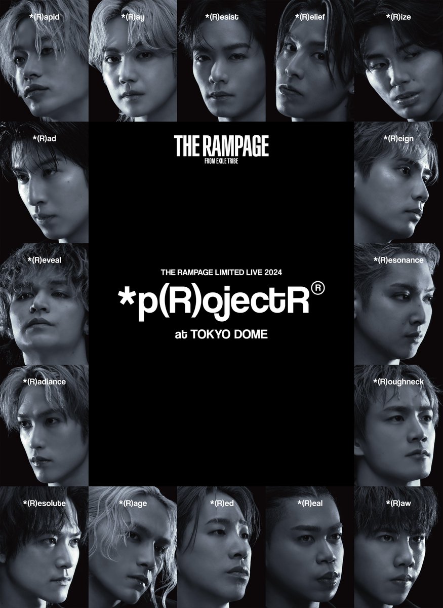 therampagefext's tweet image. *\2025/3/5 Release!!/* 
映像商品『THE RAMPAGE LIMITED LIVE 2024 *p(R)ojectR® at TOKYO DOME』

𝙹𝚊𝚌𝚔𝚎𝚝 &amp;amp; 𝙲𝚊𝚜𝚎 𝙿𝚑𝚘𝚝𝚘 📸

🔗 m.tribe-m.jp/news/detail?ne…

#THERAMPAGE #projectr