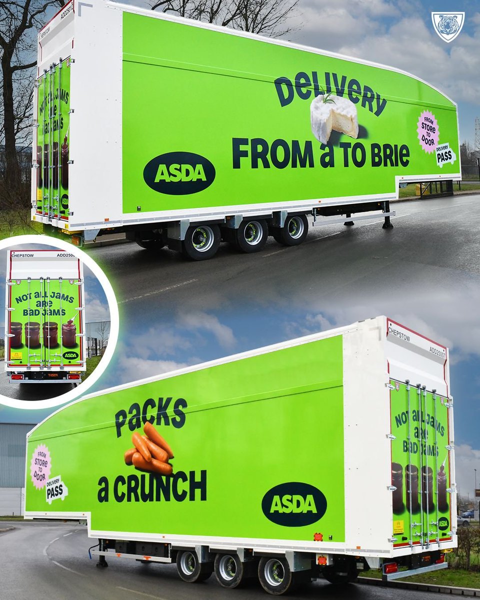 Our <a href="/havaslondon/">Havas London</a> ASDA vans have been printed and will be on a road near you from today!