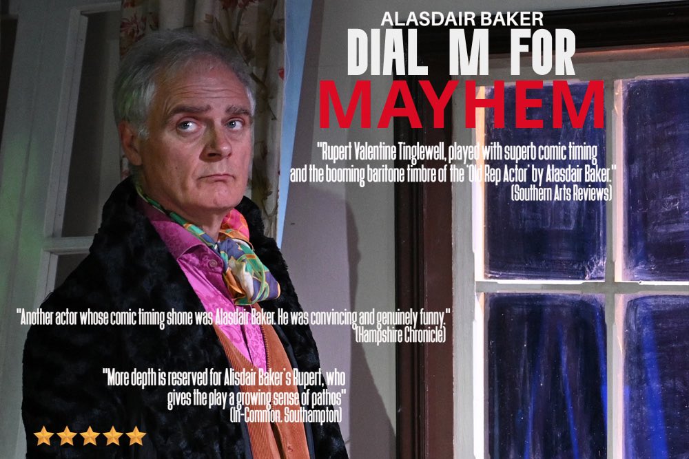 I AM EPIC (@iamepicagents) on Twitter photo EPIC Praise and reviews for Alasdair Baker in ‘Dial M For Mayhem’ Tickets are still available for this leg of the tour. Book now <a href="/MGTheatreCo/">MiddleGroundTheatre</a>
#IAMEPIC
#dialmformayhem
#uktour #actor #casting
#winchester #northampton #darlington #dundee #ipswich #hereford EPIC Praise and reviews for Alasdair Baker in ‘Dial M For Mayhem’ Tickets are still available for this leg of the tour. Book now <a href="/MGTheatreCo/">MiddleGroundTheatre</a>
#IAMEPIC
#dialmformayhem
#uktour #actor #casting
#winchester #northampton #darlington #dundee #ipswich #hereford