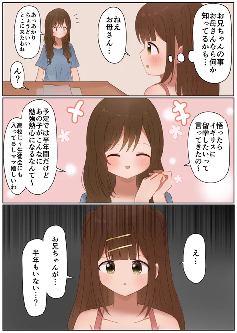 お兄ちゃんと仲良くなりたいブラコン妹
(8/11) 
