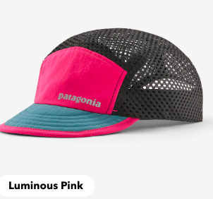 chari_der's tweet photo. パタゴニア　duckbill cap 2025春夏モデル見つけた！
ついに黒メッシュがきた！と思ったら前面ピンクかい！
あ、でもRiver Rock Greenは名カラーでは。
https://t.co/Rlqq8yLPM3

#ダックビルキャップ
#duckbillcap
#patagonia2025SS https://t.co/waecXDNYSX