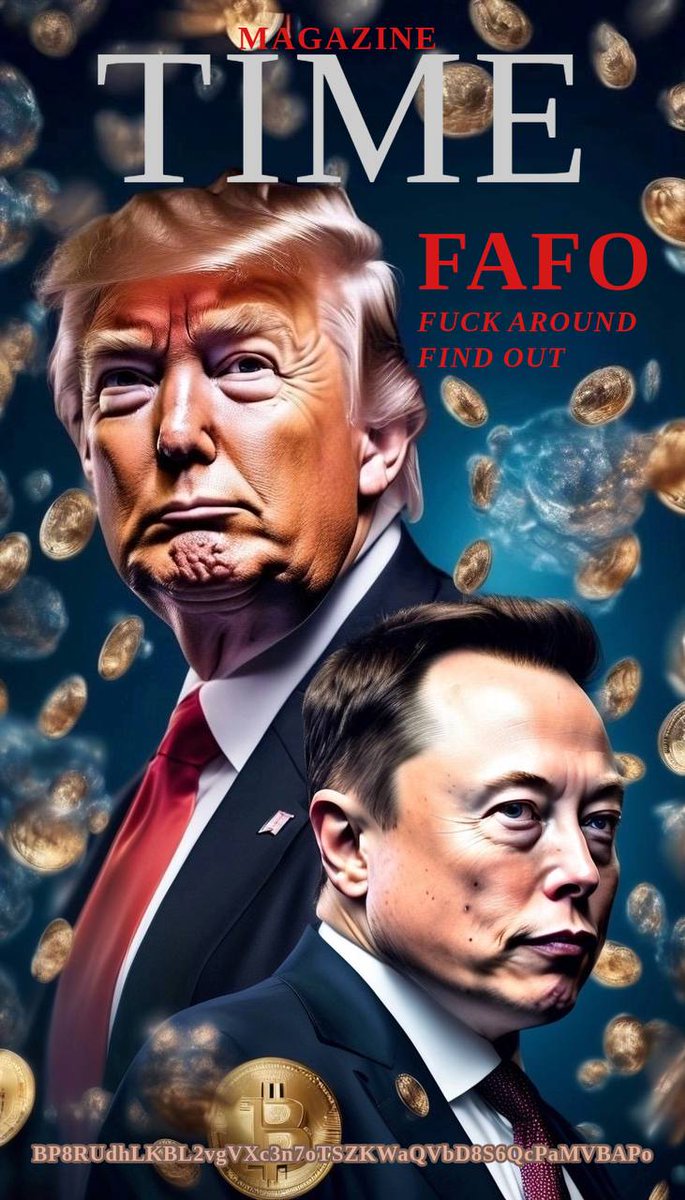 Kwt04A's tweet image. -TRUMP META-
MAGA 2017 SLOGAN
FAFO 2024 SLOGAN
FAFO IS THE NEW MAGA
AT BINANCE WEB 3 WALLET
UNDER TRUMP CATEGORY ONLY 🔥FAFO🔥 IS GREEN.
#FAFO2025 
$FAFO
FUCK AROUND AND FIND OUT
WILL BE THE BEST SLOGAN MEME poliTIFI EVER CREATED.
C.A
BP8RUdhLKBL2vgVXc3n7oTSZKWaQVbD8S6QcPaMVBAPo