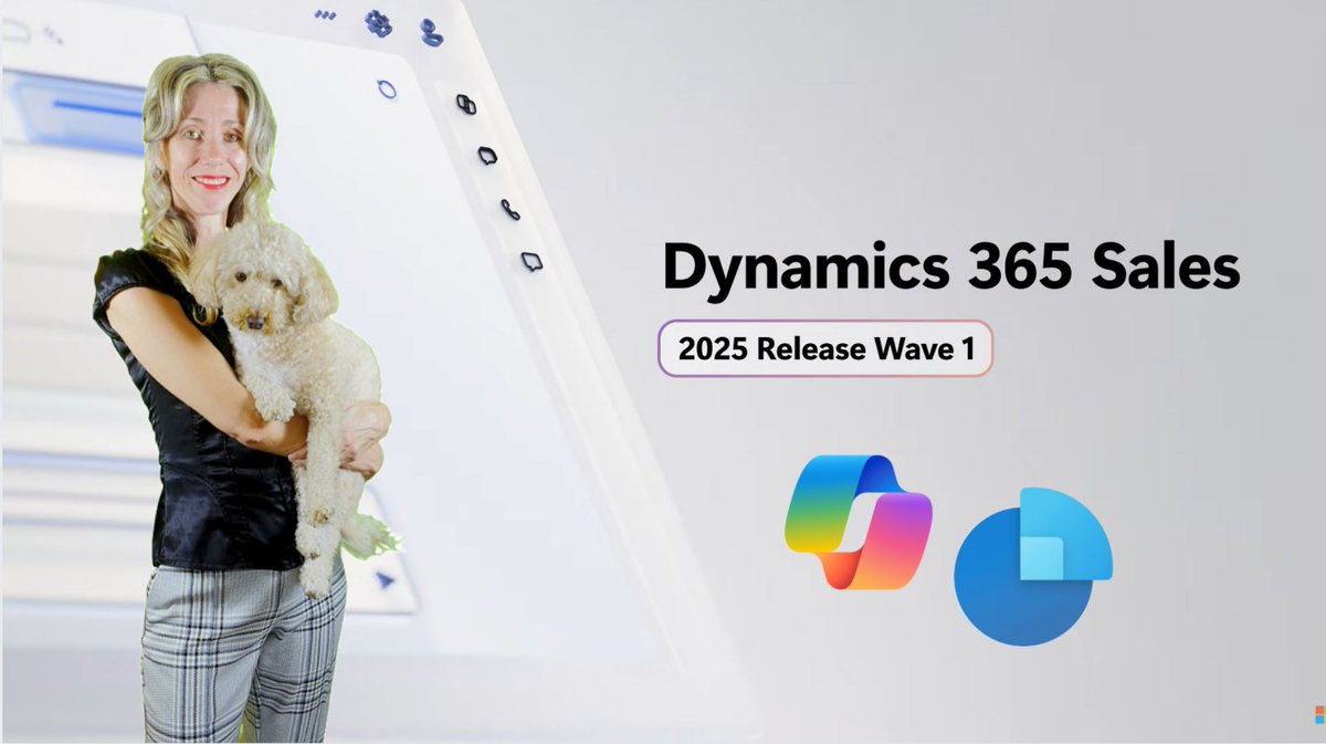 Discover the latest enhancements in #Dynamics365 #Sales with #2025ReleaseWave1! Learn about the all-new #SalesQualificationAgent, it's key features and how it can help sales teams work more efficiently.

📺youtu.be/XioKuwhtxlo
✍️d365goddess.com/2025-wave-1-dy…
#Copilot #AI #D365
