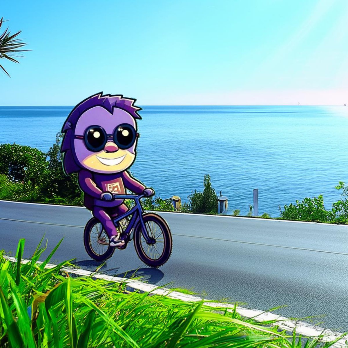 binaryshogun's tweet image. Riding into the sunshine, feeling the ocean breeze! Nothing beats a scenic bike ride by the sea. 🌞@quillsadventure @0xNoldor
