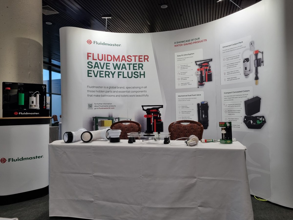 Colin and Sharon are at Celtic Manor demonstrating our water saving solutions. With water bills set to rise again, preventing water wastage through your toilet is an easy way to reduce costs. #leakyloochallenge #waterbills #savewater