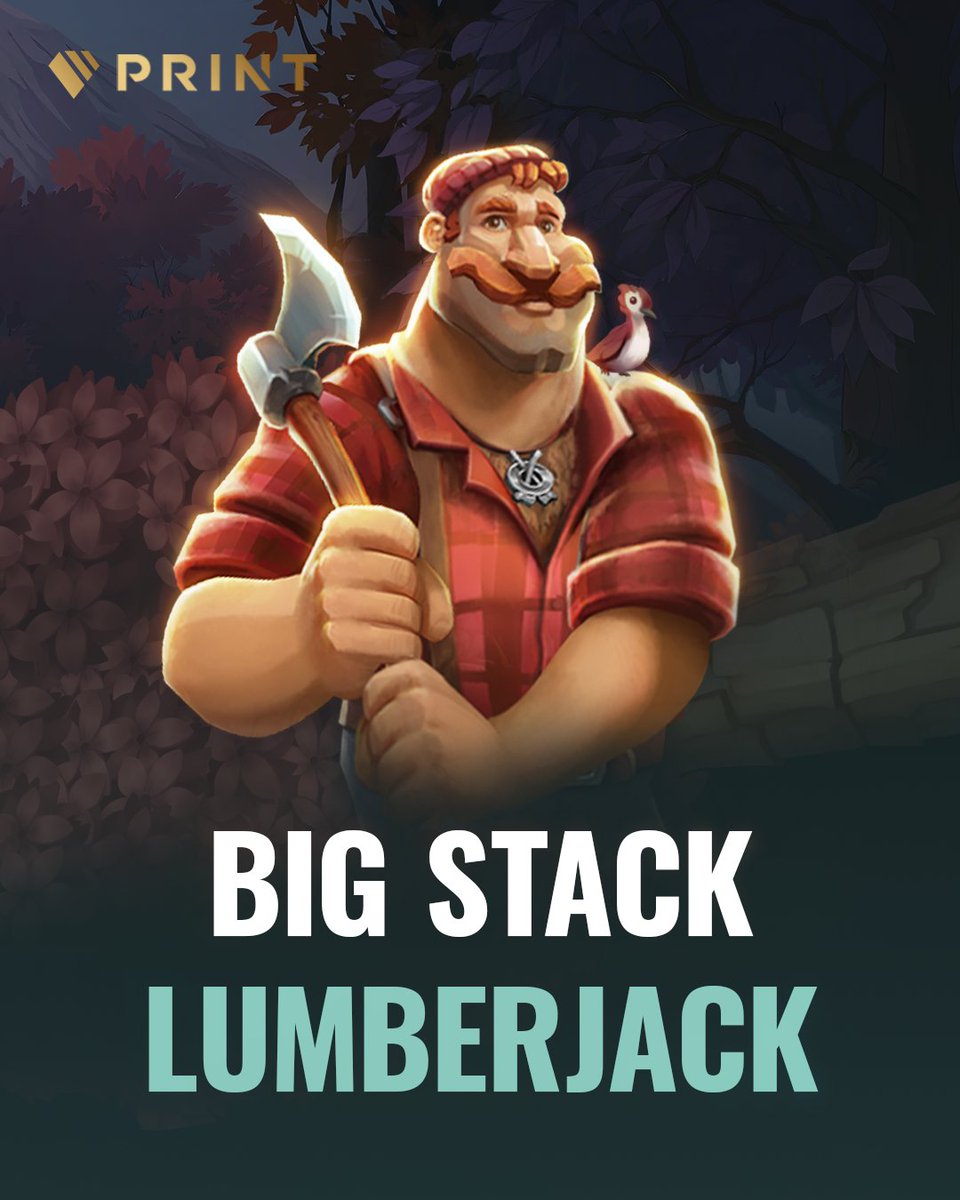 PrintStudiosLtd's tweet photo. Chop, stack, and journey into the wild! ๐ฒ
Big Stack Lumberjack arrives February 26th! Ready to embrace the call of the forest? ๐ฟ๐ช
Explore the game & grab our marketing pack ๐ https://t.co/EhcYumwbFS
#BigStackLumberjack #SlotRelease #NewSlot #ComingSoon #PrintStudios https://t.co/PyTaCR1WGq