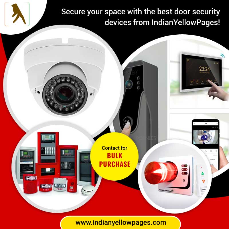 B2BClassifieds's tweet photo. 🔒 Find Trusted Door Security Device Dealers at IndianYellowPages!
Explore a wide range of smart locks, biometric systems, CCTV-integrated door security, and more from trusted dealers across India.
https://t.co/fs2MQ1jCRV
#DoorSecurity #HomeSafety #SecurityDevices #SmartLocks https://t.co/YzshovtwkQ
