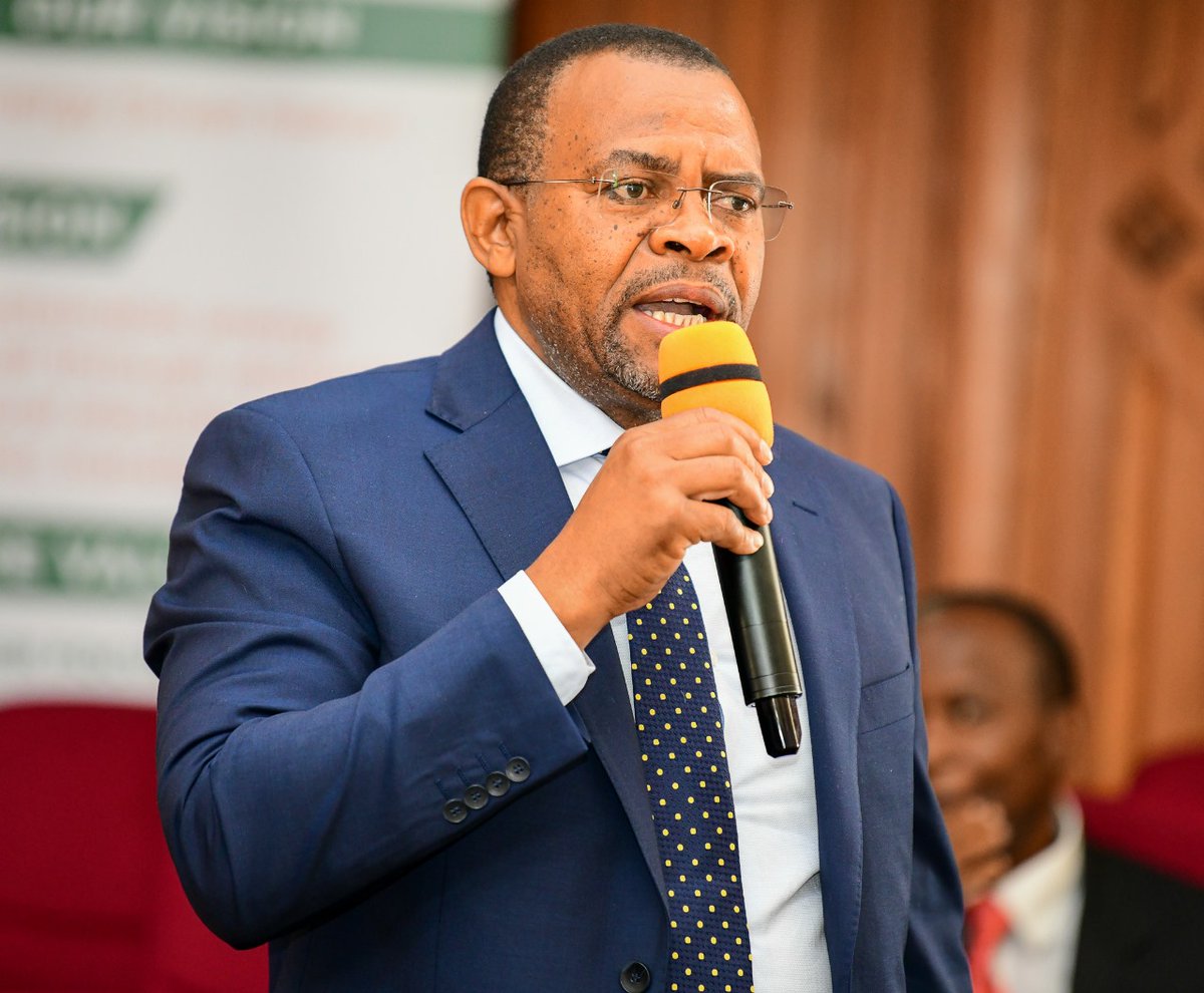 KenGenKenya's tweet photo. "In line with the governmentβs ambitious goals for the energy sector, this performance contract reinforces the KenGen 2034 strategy aimed at accelerating the transition to renewable energy," @KenGenMDandCEO, Eng. Peter Njenga. #GreenEnergyKE #PerformanceContract ^EM https://t.co/F5FxUHReV3