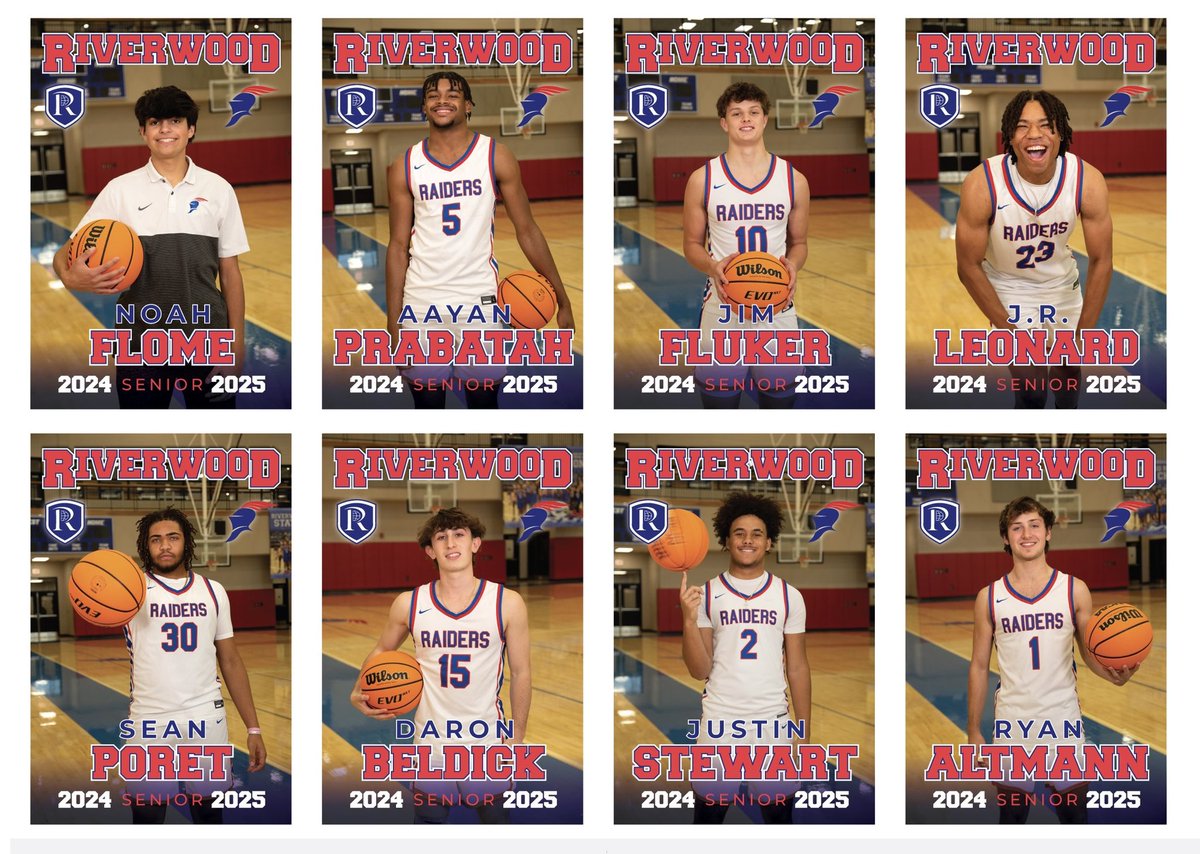 RICSAthletics's tweet photo. Join us for @rwrbasketball &amp; Cheer 🎓 Senior Night at Friday night’s final regular-season home games! All @RiverwoodICS students get in FREE for our final matchup at HOME. https://t.co/8GJLbOuydA