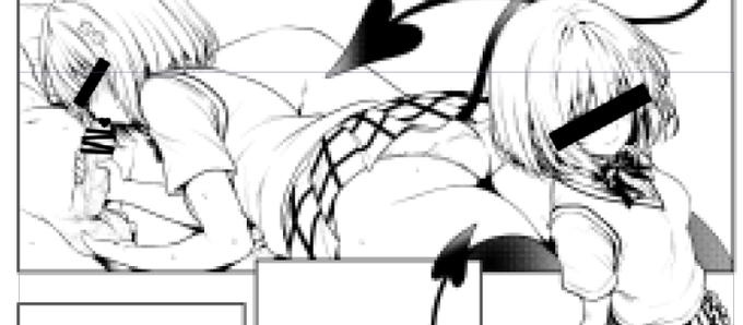 モモがおじさんの包茎チンポの皮をムキムキ♡する1ページ漫画描いてるから明日まで待ってて…… 