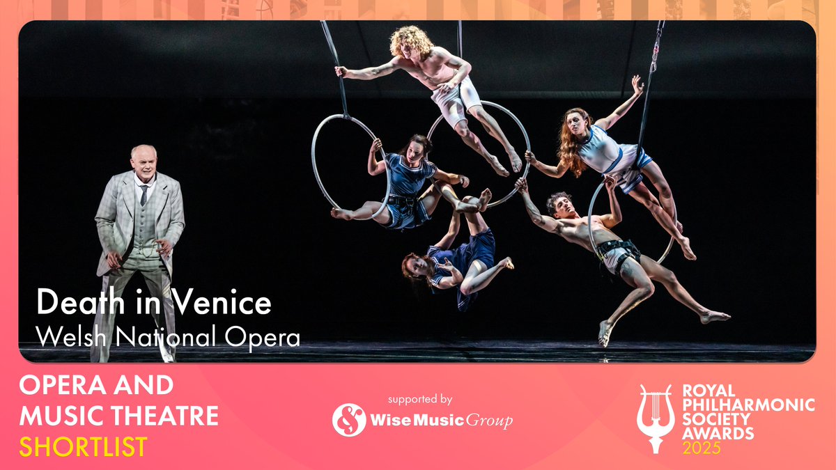 Royal Philharmonic Society (@royalphilsoc) on Twitter photo A spellbinding showcase of Welsh creative talent, <a href="/WelshNatOpera/">Welsh National Opera</a>'s first staging of Britten's Death in Venice was an imaginative collaboration with local circus group No Fit State. Ambitious in its direction, it captivated audiences musically and theatrically. #RPSAwards A spellbinding showcase of Welsh creative talent, <a href="/WelshNatOpera/">Welsh National Opera</a>'s first staging of Britten's Death in Venice was an imaginative collaboration with local circus group No Fit State. Ambitious in its direction, it captivated audiences musically and theatrically. #RPSAwards
