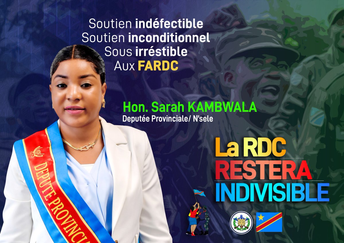 HonKambwala's tweet photo. Ce combat n'est pas uniquement celui des Forces Armées de la République Démocratique du Congo, c'est le combat de notre identité (…) À tous nos compatriotes, toutes tendances confondues, unissons nos efforts et apportons un soutien aux FARDC. » - SEM Félix Antoine TSHISEKEDI. https://t.co/L43YACLiEi