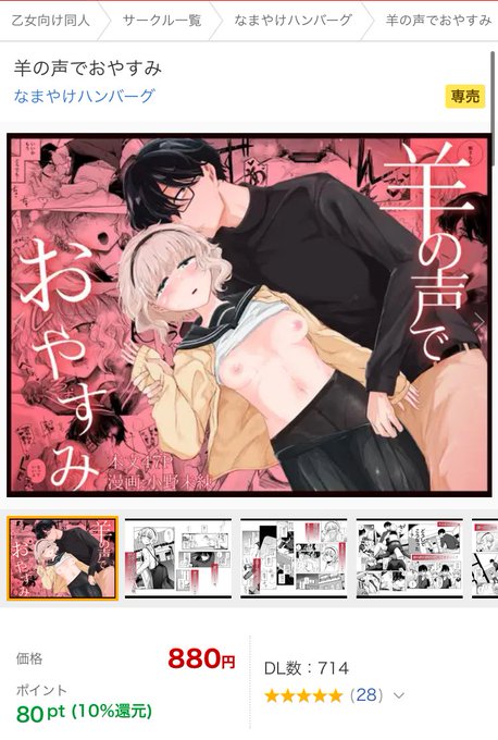 売り上げ700部超えてた!ありがとうねえ
これで今月をしのげる 